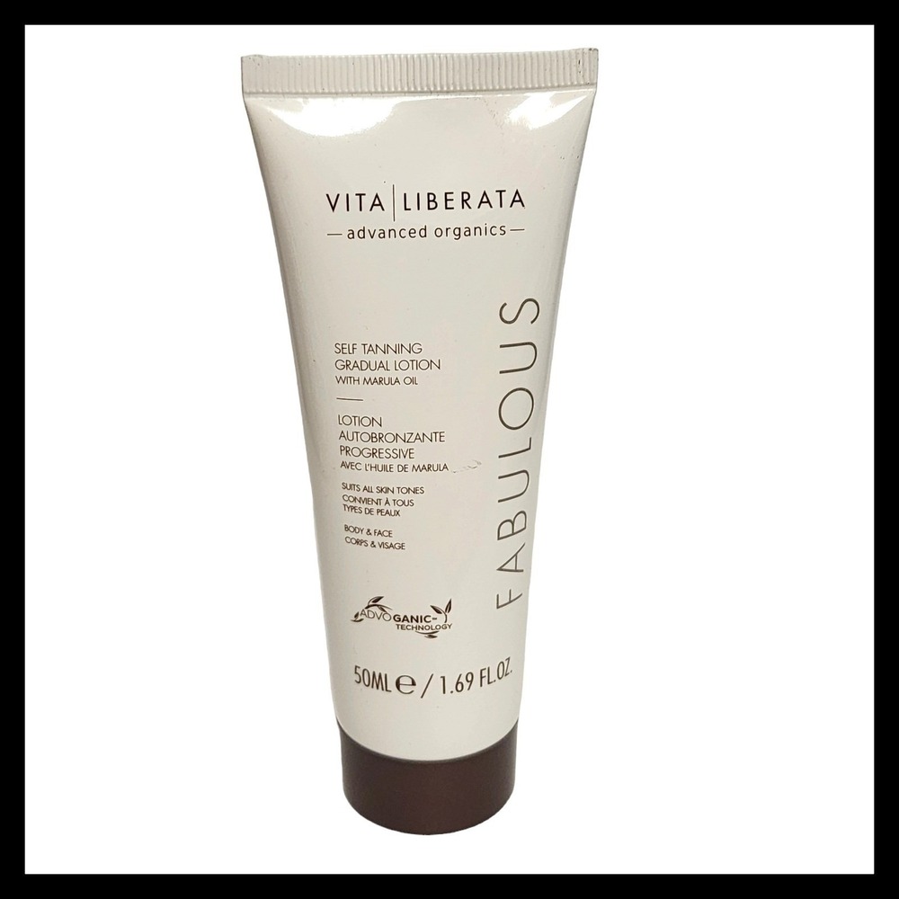 2 x Vita Liberata Fabulous Self Tanning Gradual Lotion Face Body 1.69 fl.oz.